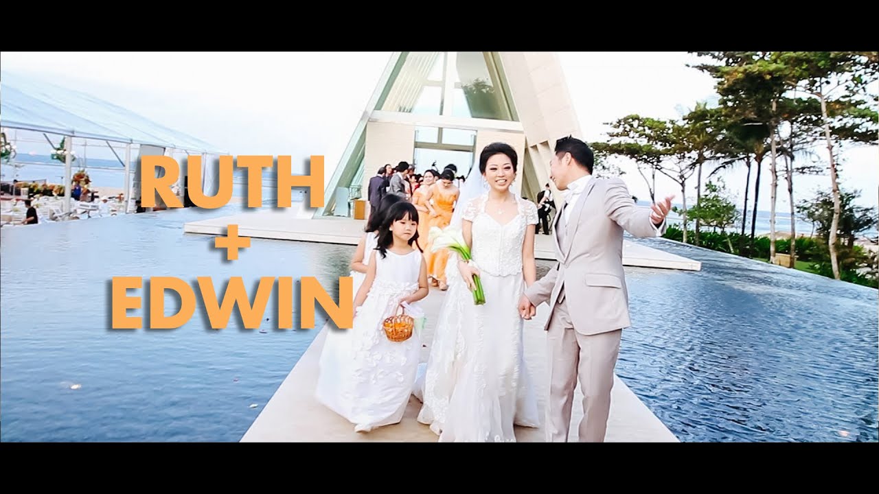 Edwin + Ruth Bali - Screened on wedding day, by Kaiwin