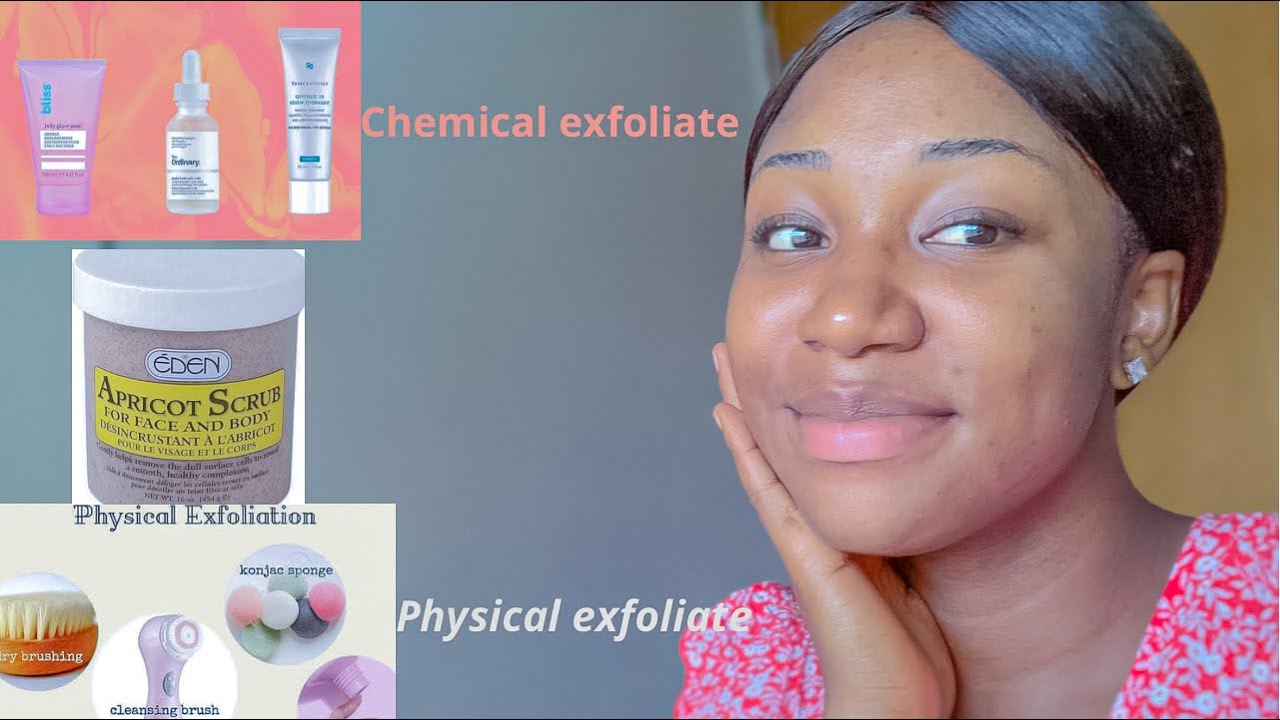 Physical vs Chemical exfoliation (scrub) | Best scrub for all skin | eden apricot scrub review