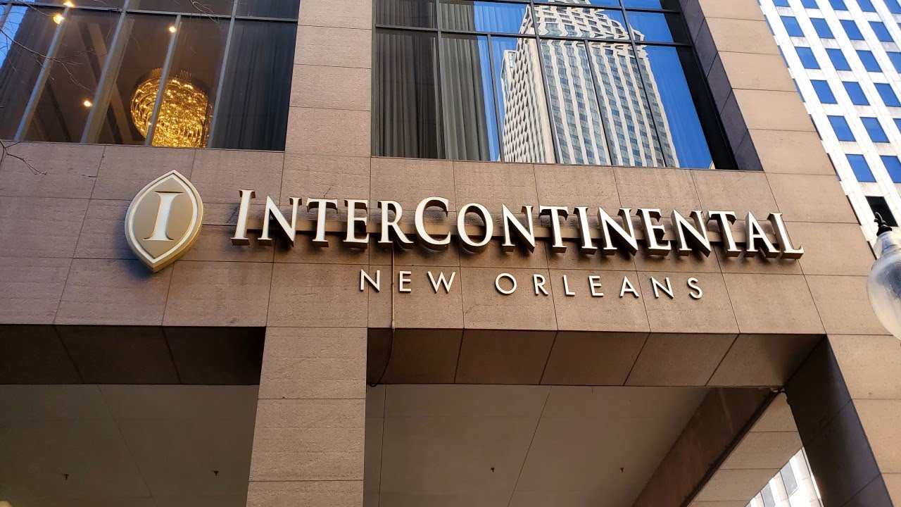 Intercontinental Hotel New Orleans King Bedroom Jr. Suite Tour