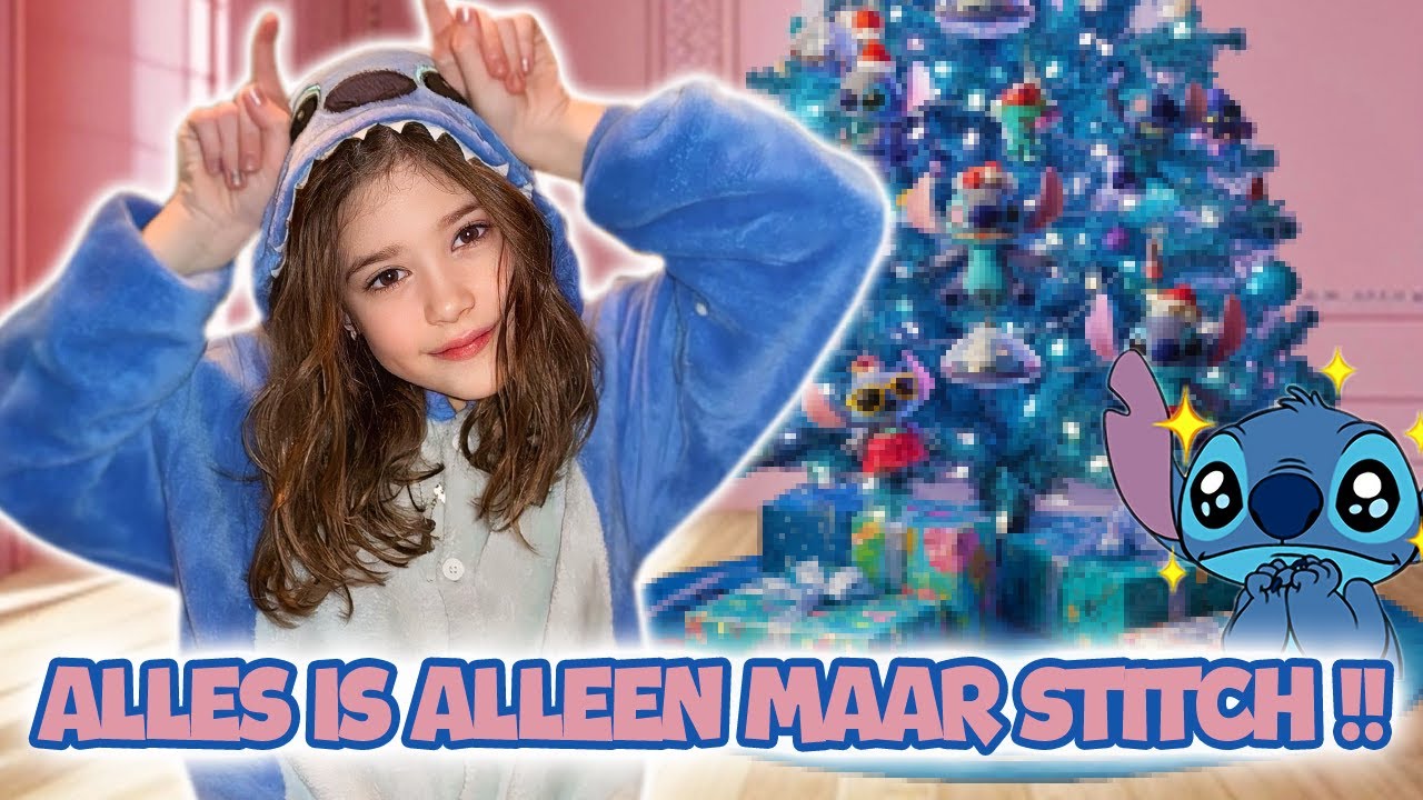 PIP VERSIERT HAAR EIGEN STITCH KERSTBOOM!!