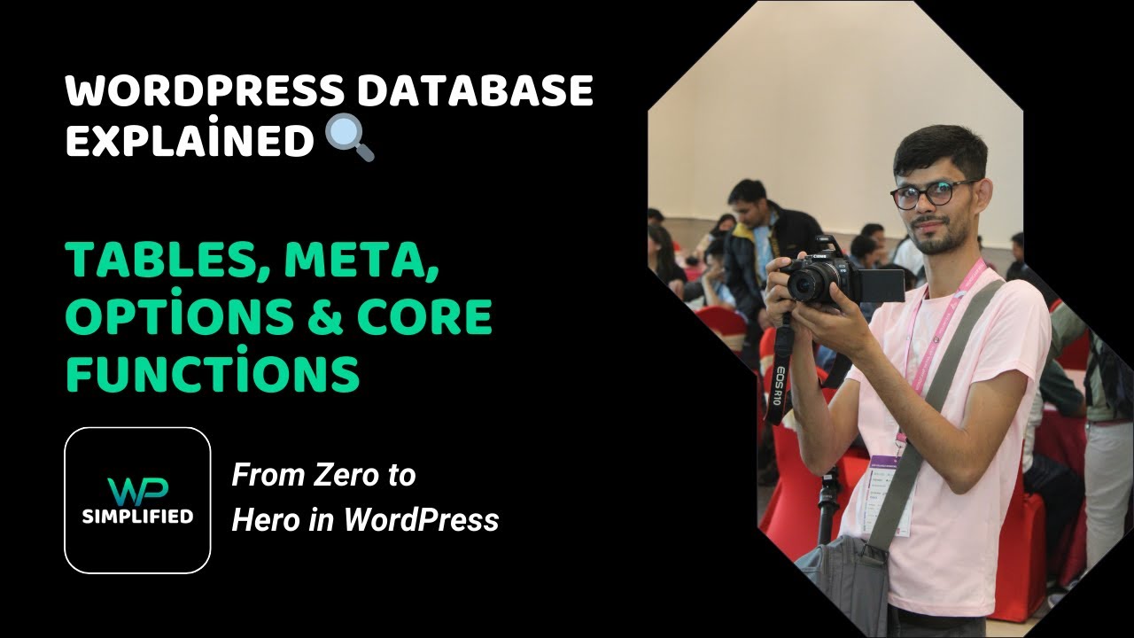 WordPress Database Explained 🔍 | Tables, Meta, Options & Core Functions