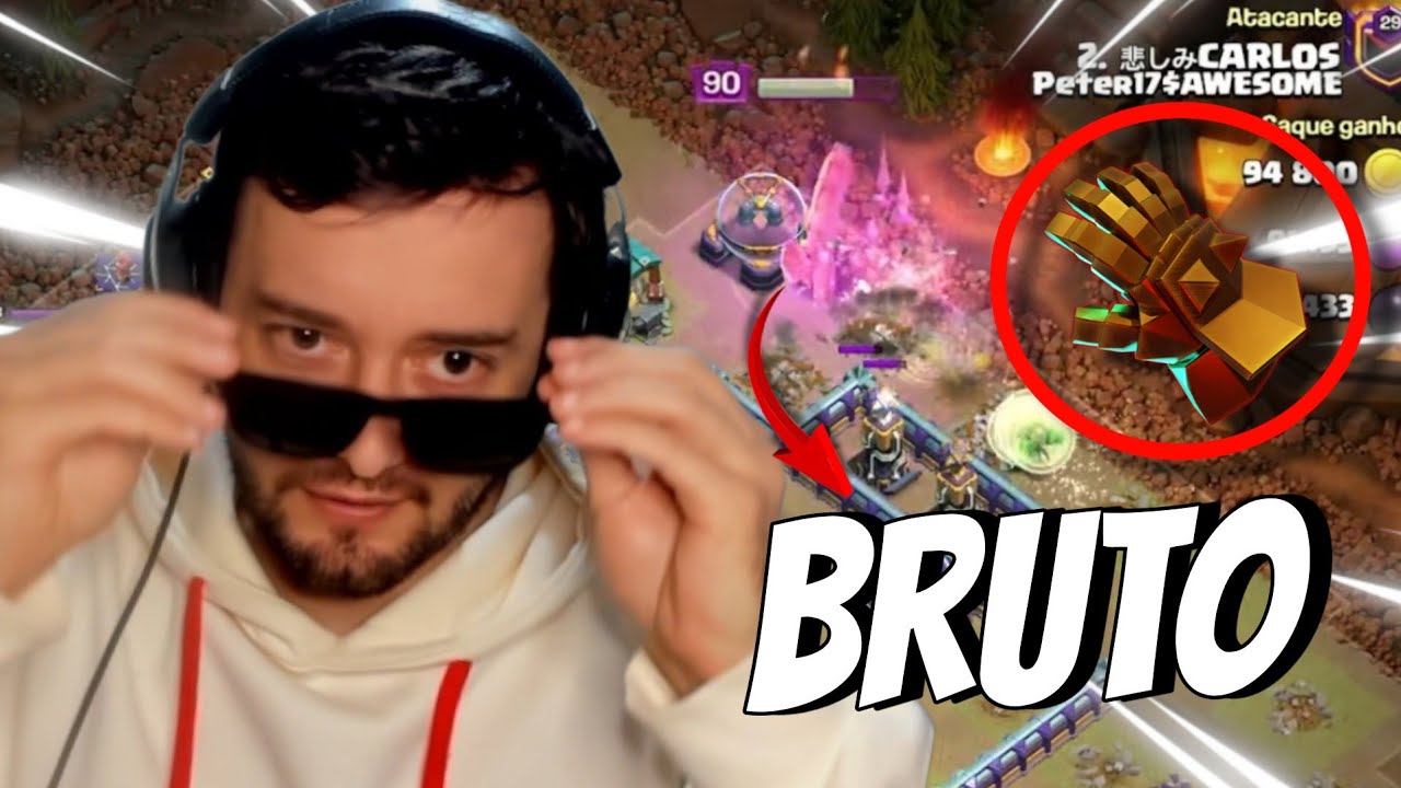 IMPOSSÍVEL DEFENDER A MANOPLA DO REI NESSES ATAQUES DO CLASH OF CLANS !