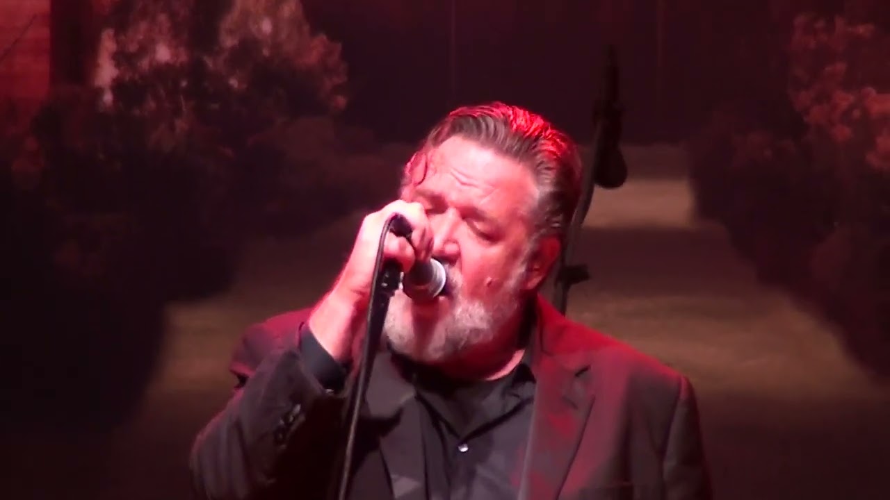 'Stronger than Stone' Russell Crowe's Indoor Garden Party 14/07/2024 Varese, Italy