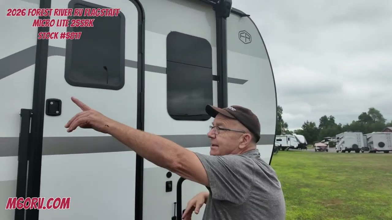 Walk through this NEW 2026 Forest River RV Flagstaff Micro Lite 25SRK with The Rv Whisperer!