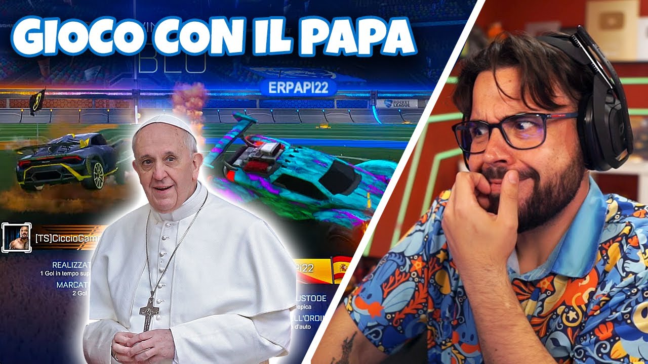 Insieme al Santo Padre si Spacca tutto - ROCKET LEAGUE