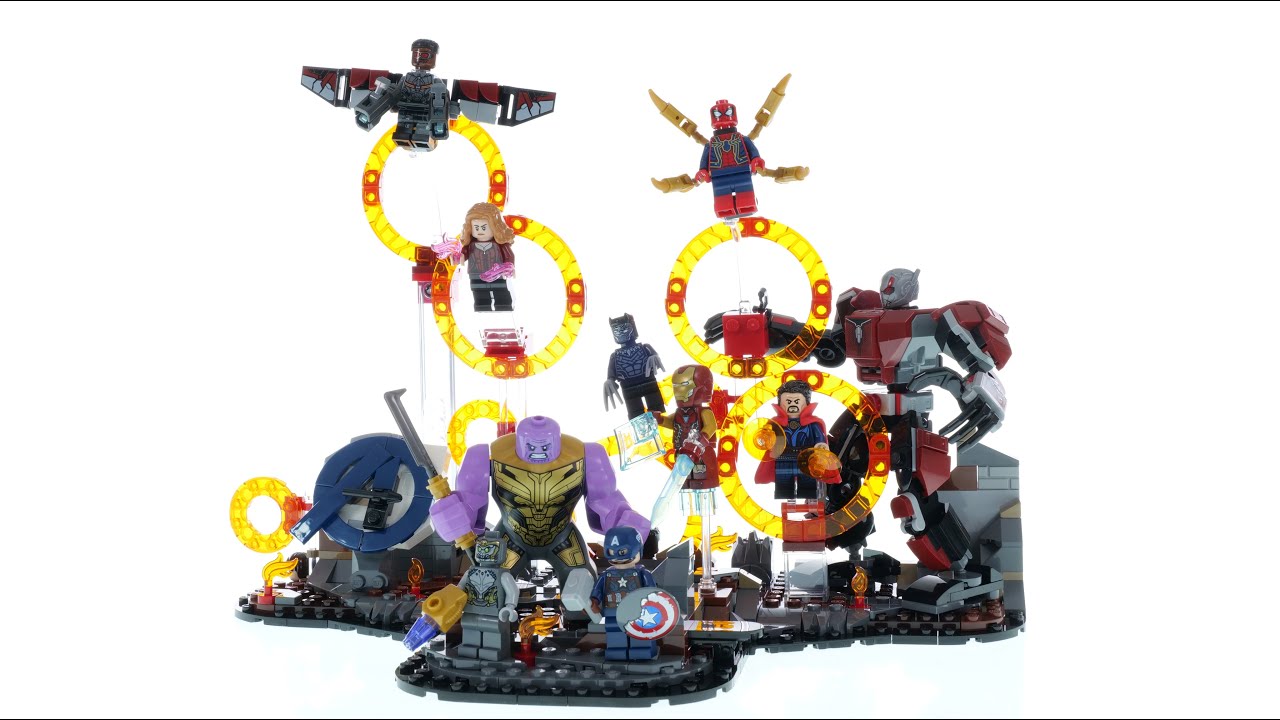 LEGO Marvel Super Heroes 76323 Avengers Endgame Letzter Showdown