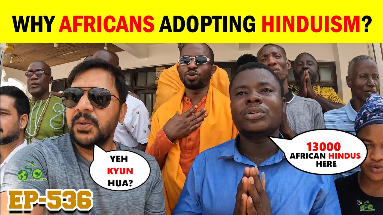 Visit to 1st African Hindu Monastery in Ghana AFRICA | Why Africa is Accepting Hinduism?