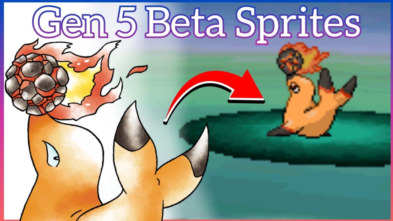 I Took Beta Pokemon and Made Them Into Official Sprites