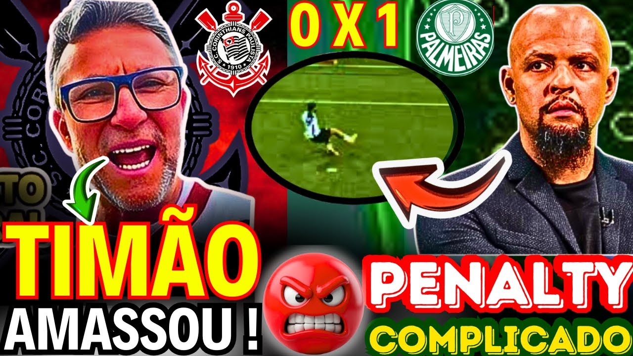 😱Pênalti perdido decide Dérbi❓ Depay escorrega, Neto explode e debate ferve❗