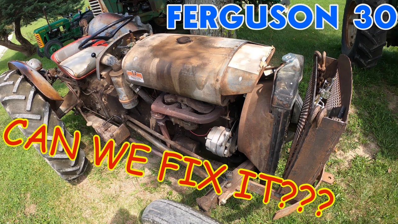 SERVICE CALL: Ferguson 30 CAN WE FIX IT???