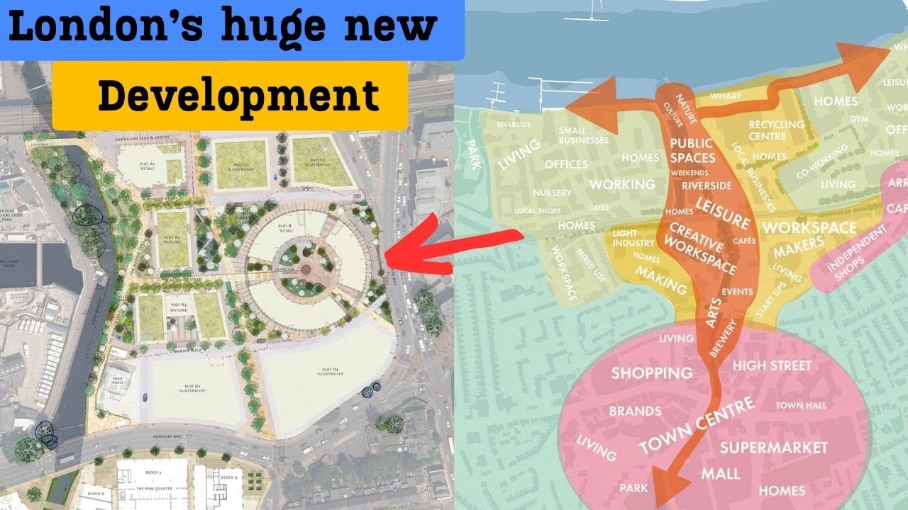 London's next huge redevelopment (Wandsworth Town Gasworks)