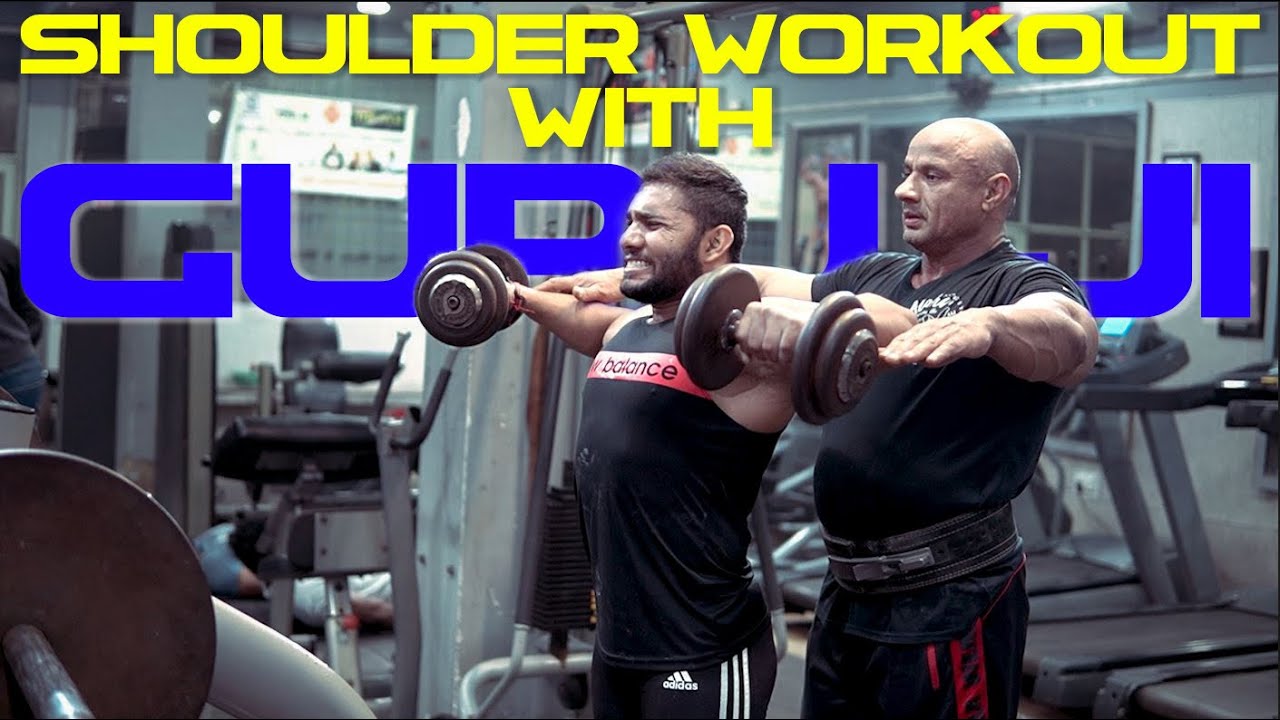Big And Round Shoulder Workout||For Mass Gain||With Guru Ji Mukesh Gahlot||Day 2