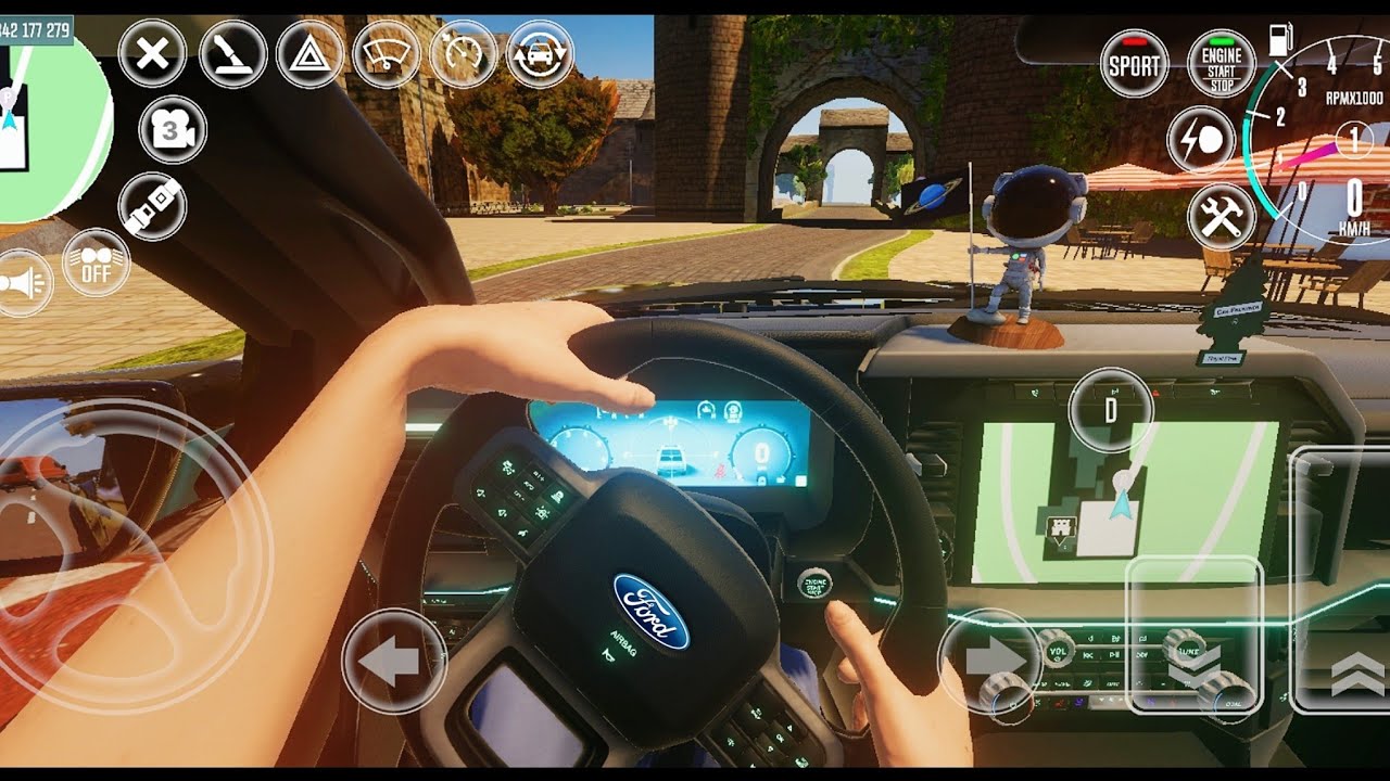 🚘Driving School Simulator Evo:🛣Ford F150✅European  Countryside chill drive✅️ULTRA GRAPHICS🔥