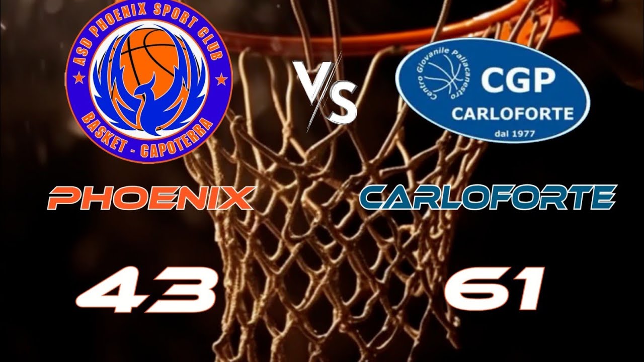 U17 FIP ASD Phoenix vs ASD C.G. Pall. Carloforte 43 - 61