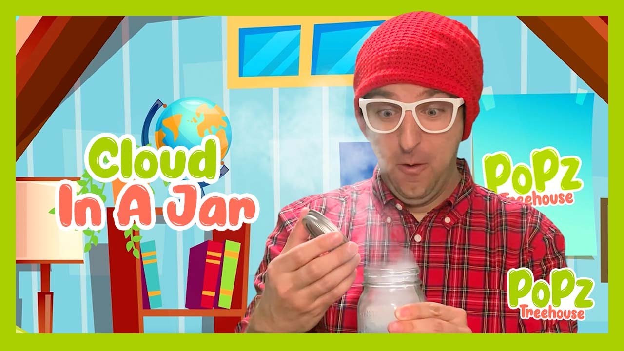 Create A Cloud In A Jar | Science For Kids With Popz