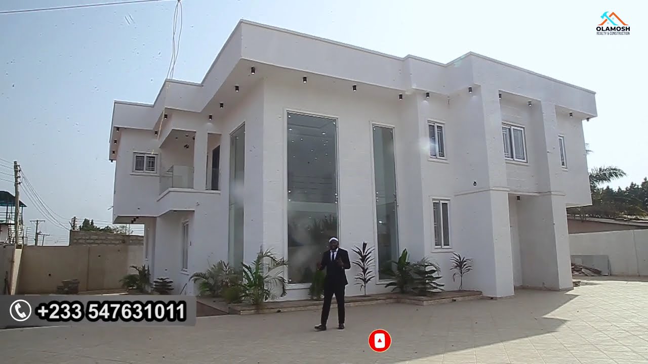 $350K Luxurious 5Bedroom Mansion with Swimming Pool at North Legon | House Tour 52
