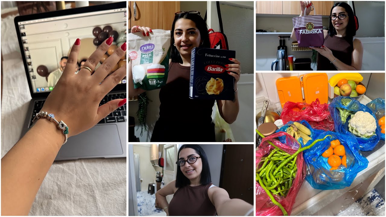 TEMU KARGOM GELDİ😍KOSTÜM✨PAZAR VE MARKET ALIŞVERİŞİ🫣KURUTMA MAKİNESİ NOLDU❌❓#vlog 