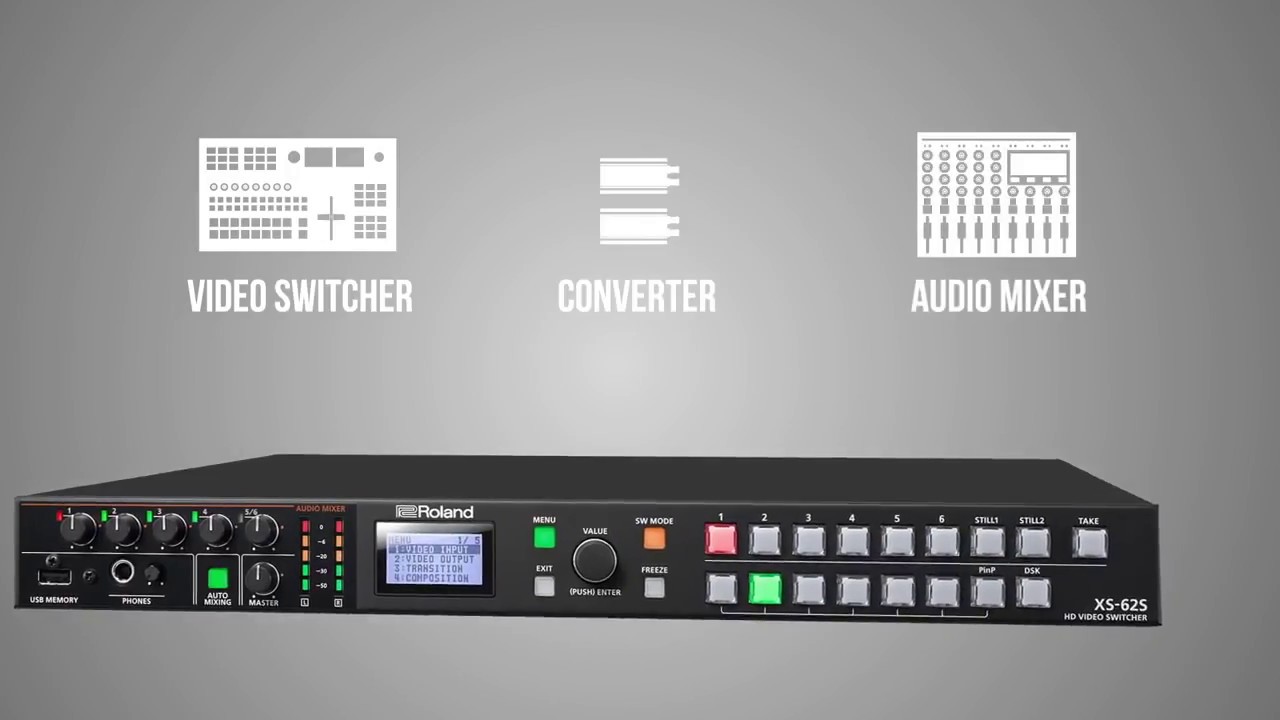Roland XS 62S HD Switcher