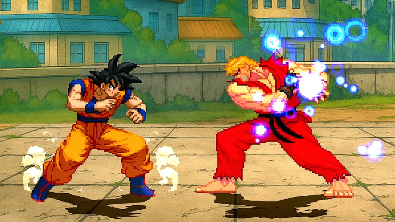 Goku Vs. Ken Rehyped - Otherworldly Infused