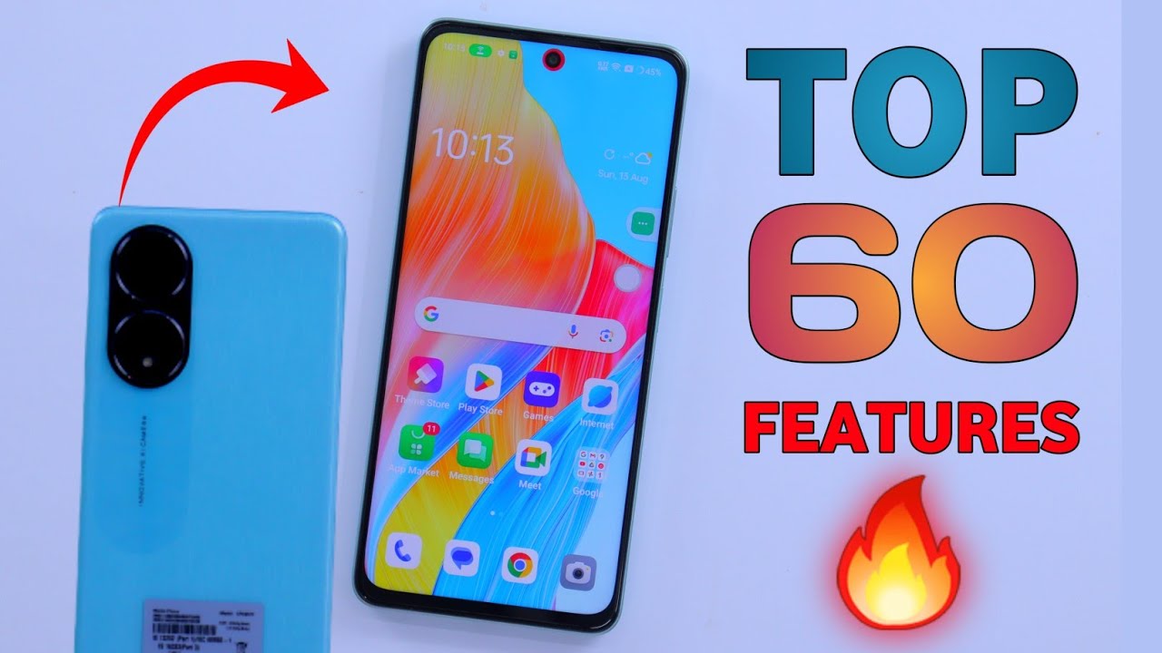 Oppo A58 4G Tips And Tricks - Top 60++ Hidden Features | Hindi-हिंदी