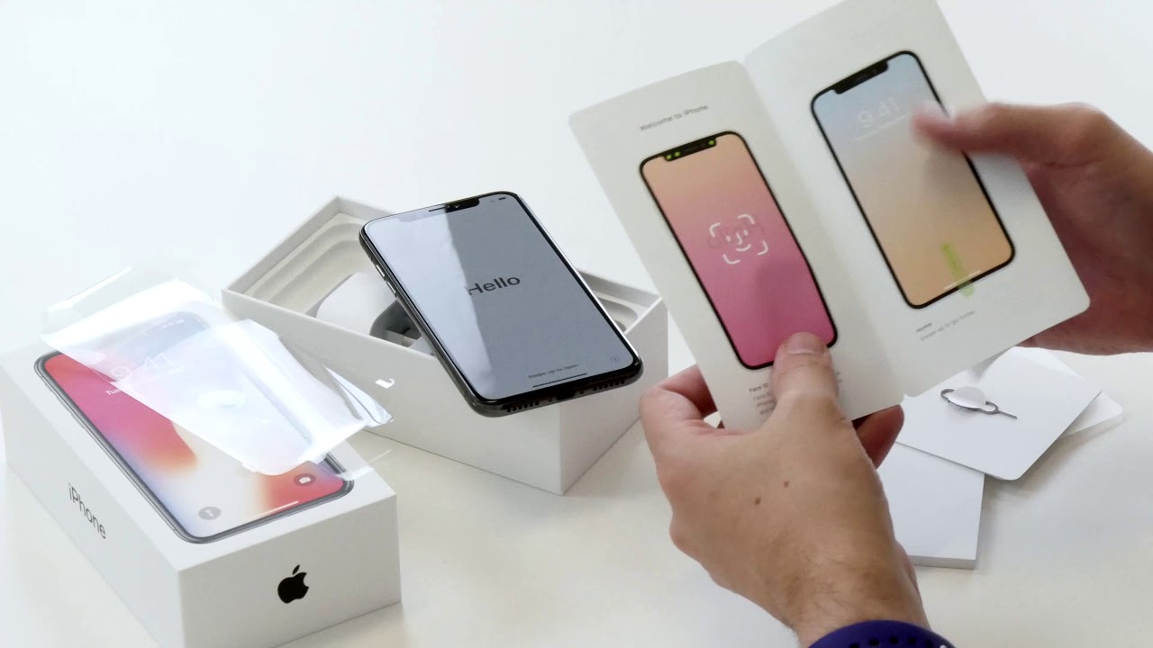 IPHONE X: UNBOXING!
