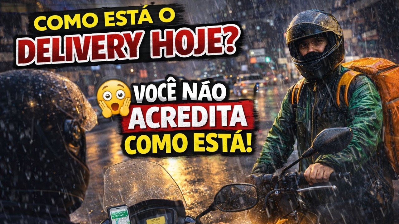 Como está o DELIVERY hoje?
