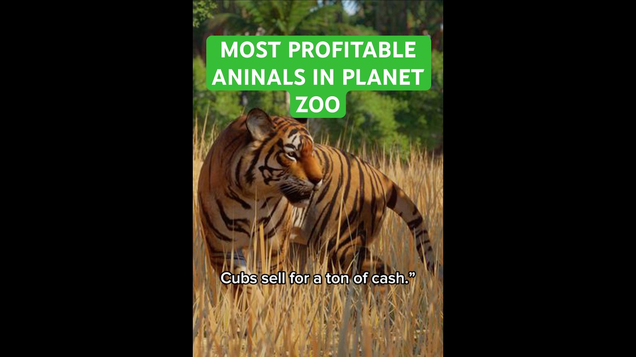 Самые прибыльные животные в Planet Zoo #planetzoo
