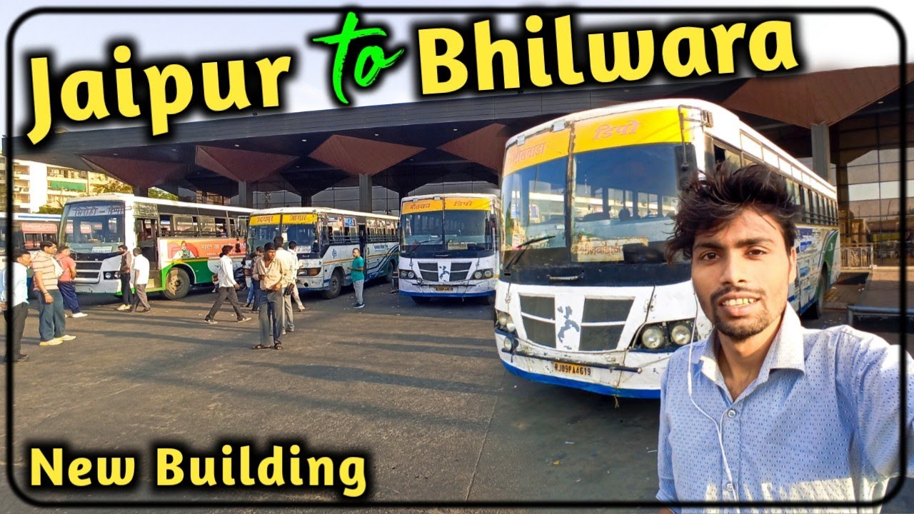 Jaipur to Bhilwara by bus | sindhi camp bus stand jaipur || rsrtc roadways bus | Sharad travel vlogs