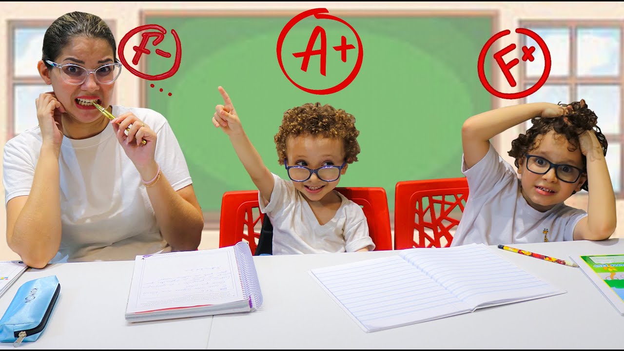 Caio e Cadu ensina como ser INTELIGENTE e um BOM AMIGO na escola