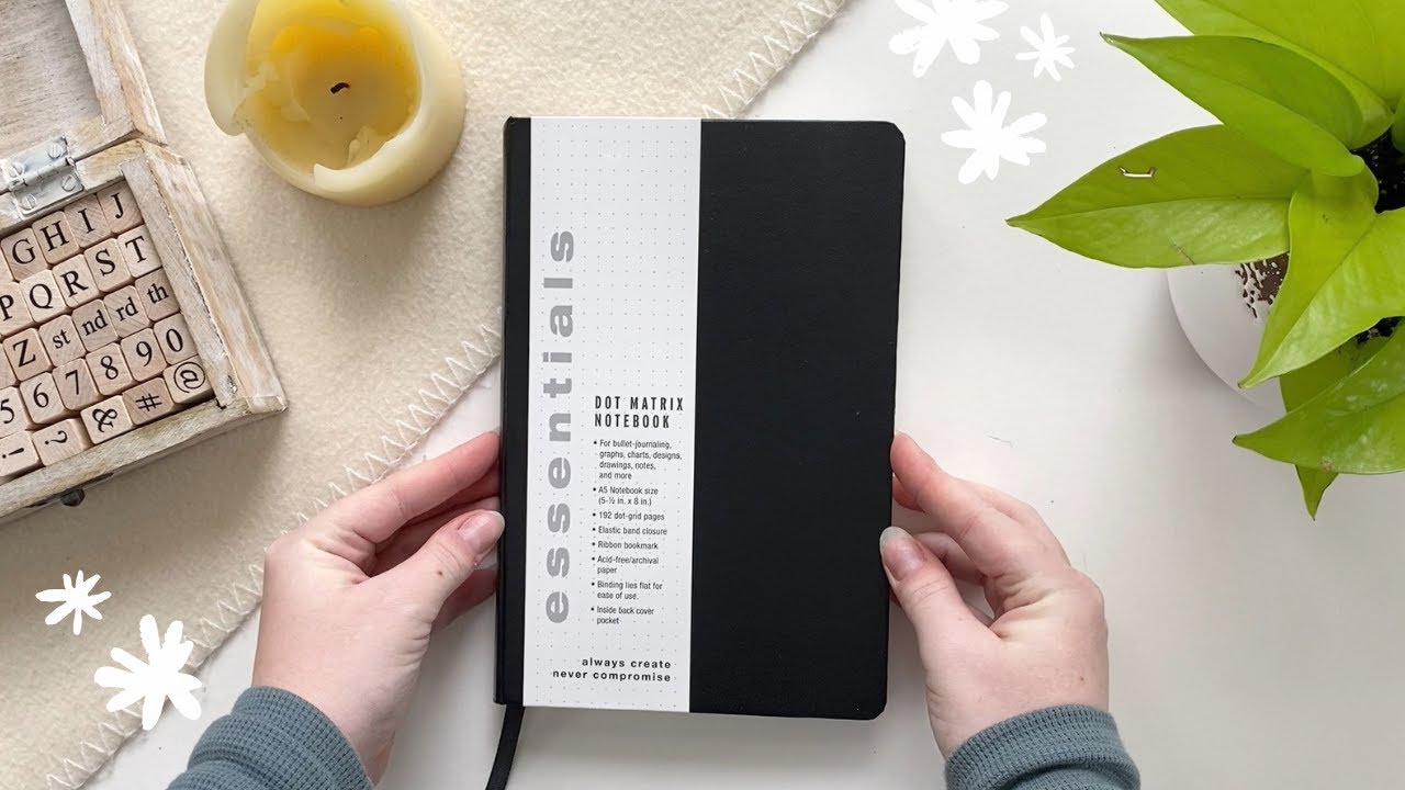 essentials dot grid notebook review ~ a budget friendly bullet journal