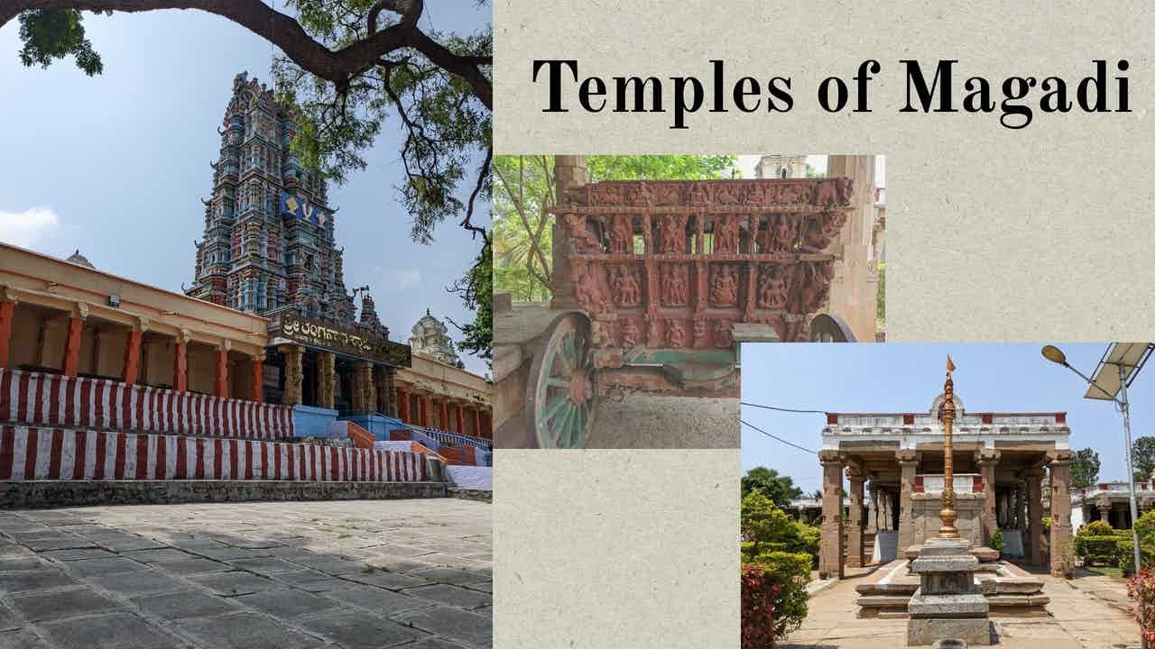 Magadi Tourist Attractions - Temples constructed by Kempegowda and his heirs
