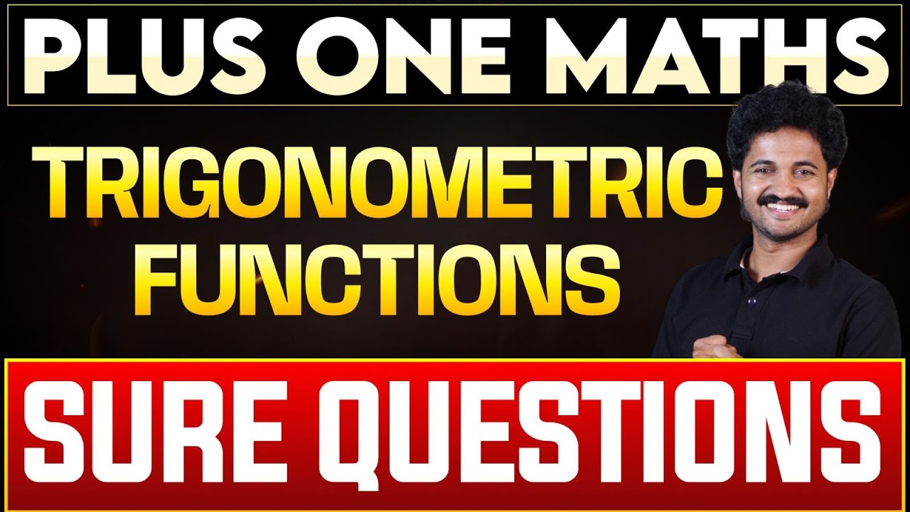 Plus One Maths | Sure Questions | Trigonometric Functions | Public Exam 2025 | Eduport Plus One