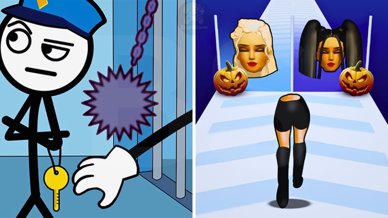 Thief Puzzle V/s Build A Queen || BrainStorm Walkthrough || Max Gameplay ||  EP-0185