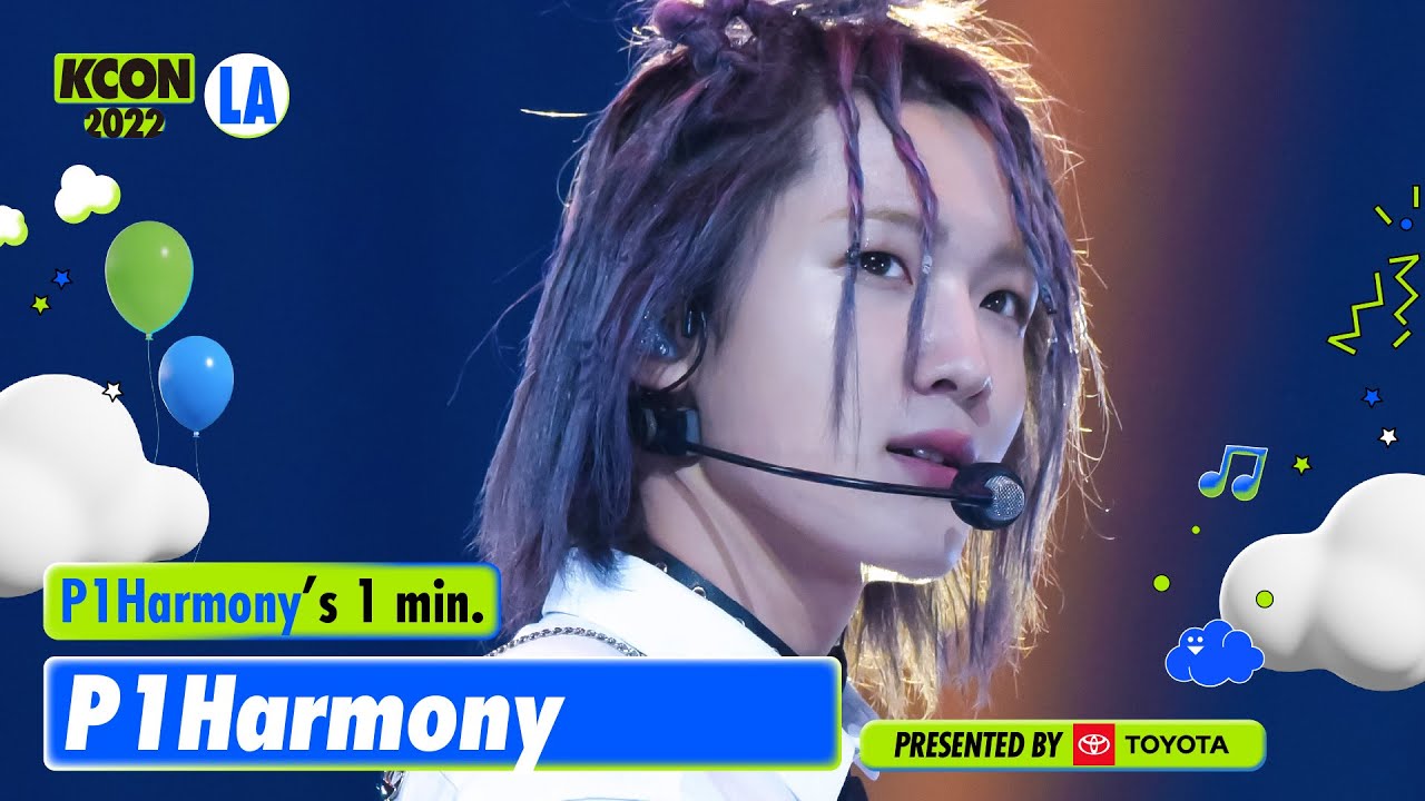 P1Harmony (피원하모니) 's 1min. ⏱💚 | KCON 2022 LA