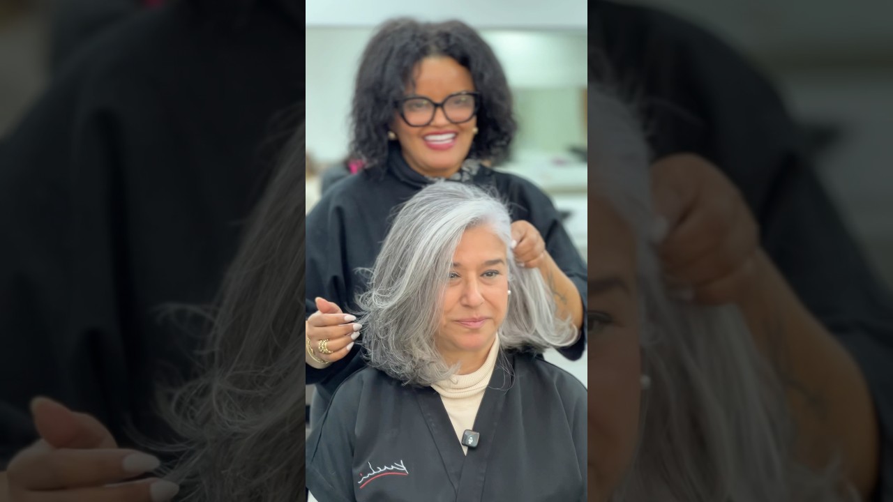 Lista para lucir tus canas!? 💖 #bellezalatina #canas #hairstyles