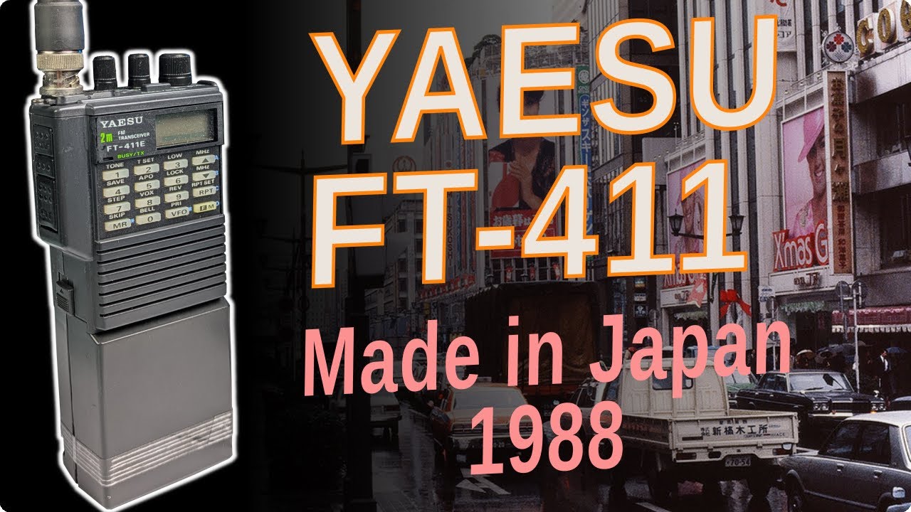 Yaesu FT-411 - однобендова портативка кінця 80х років