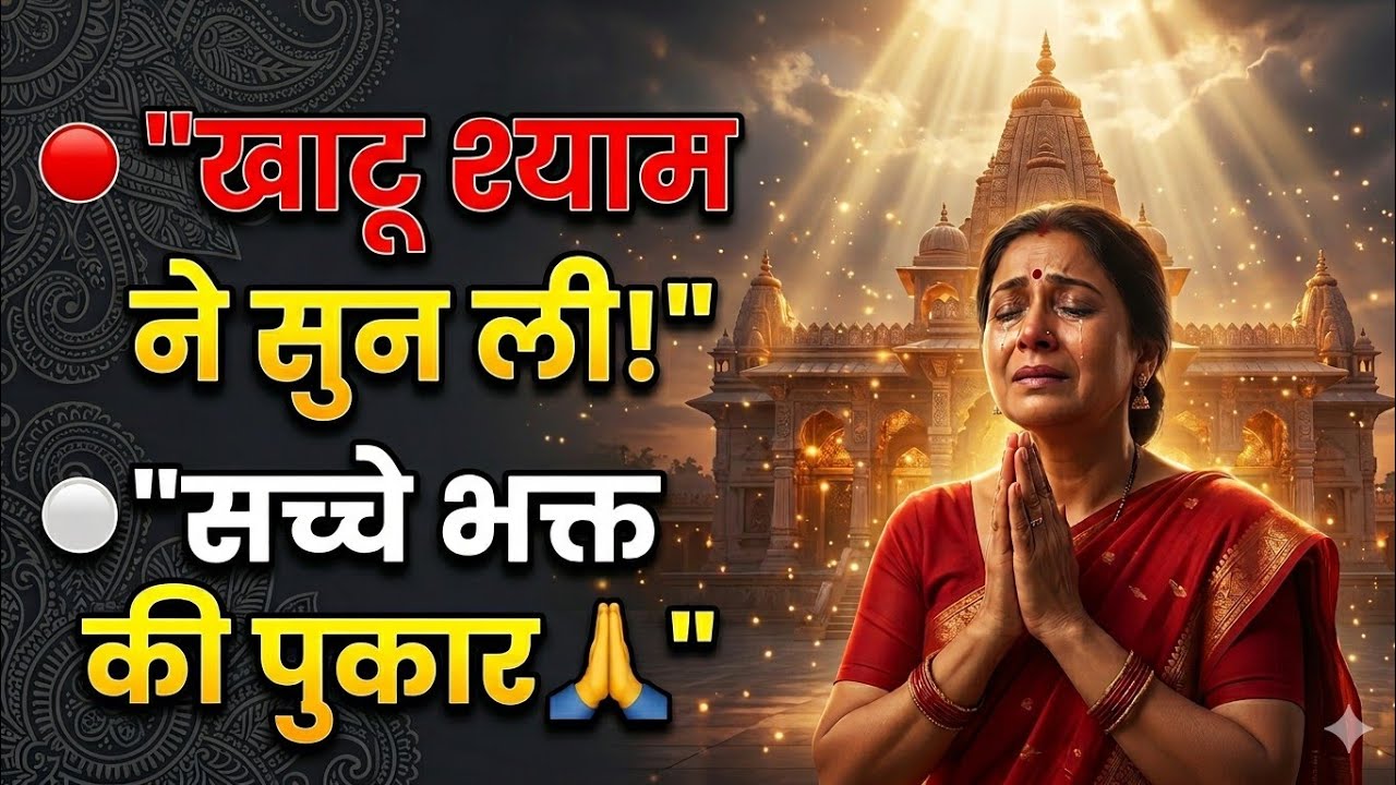 ॐ श्री श्याम देवाय नमः 🙏|मंत्र जिसने पुकारा..उसका उद्धार हुआ |🌟100% चमत्कार होंगे#KhatuShyam#vanyogi