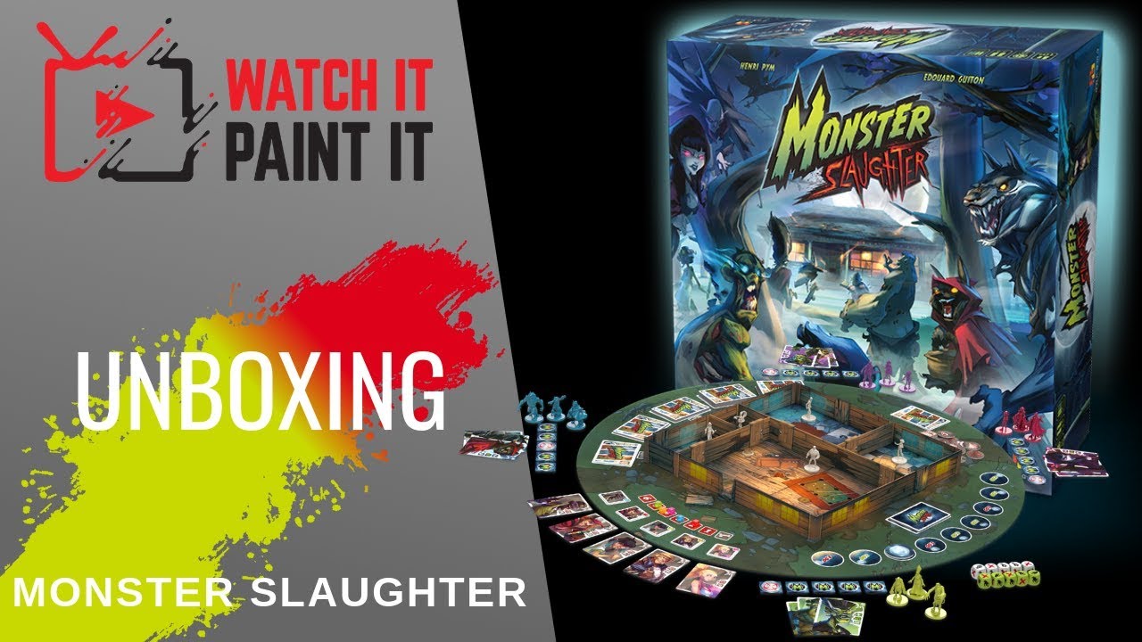Monster Slaughter - Unboxing