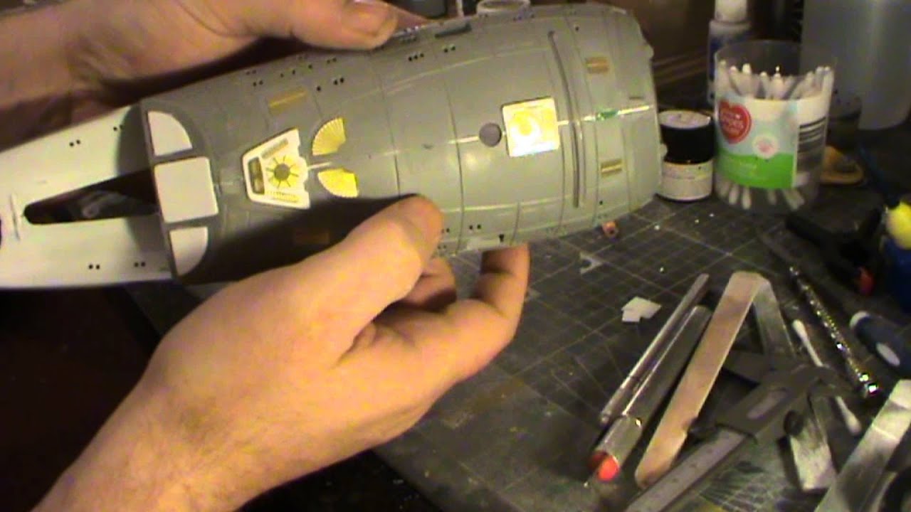Revell 1:677 USS Voyager Build Up Part 6