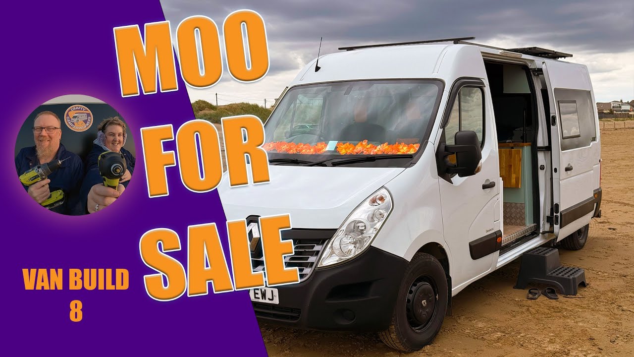We have finished our campervan!  Moo is now SOLD !!! 