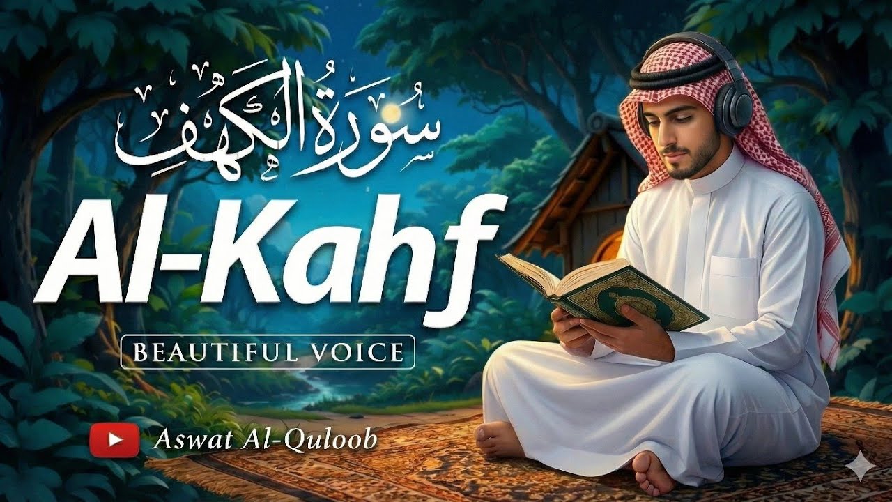 Surah Al-Kahf (سورة الكهف) The Only Protection from Dajjal | Must Memorize | Aswat Al-Quloob 