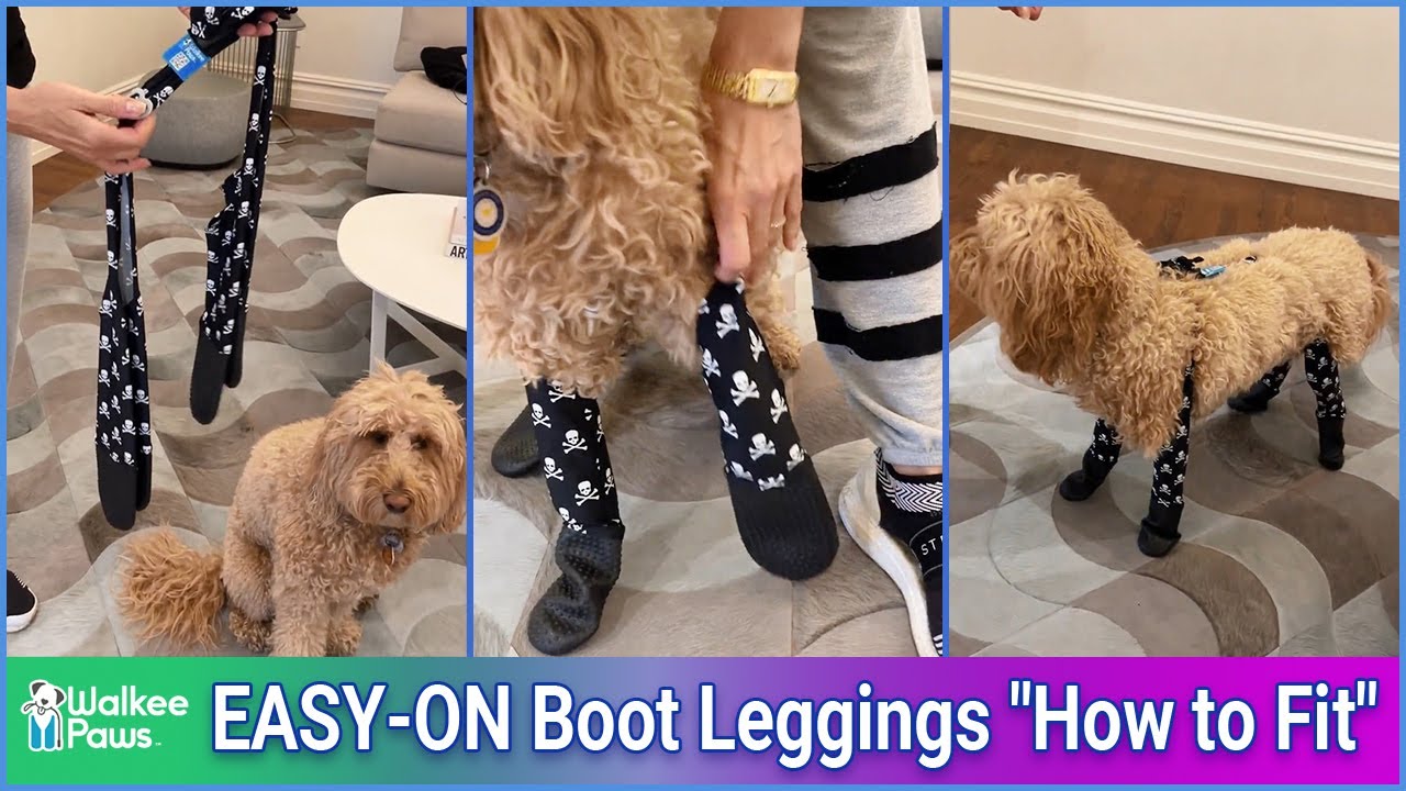 Walkee Paws NEW EASY-ON Boot Leggings 
