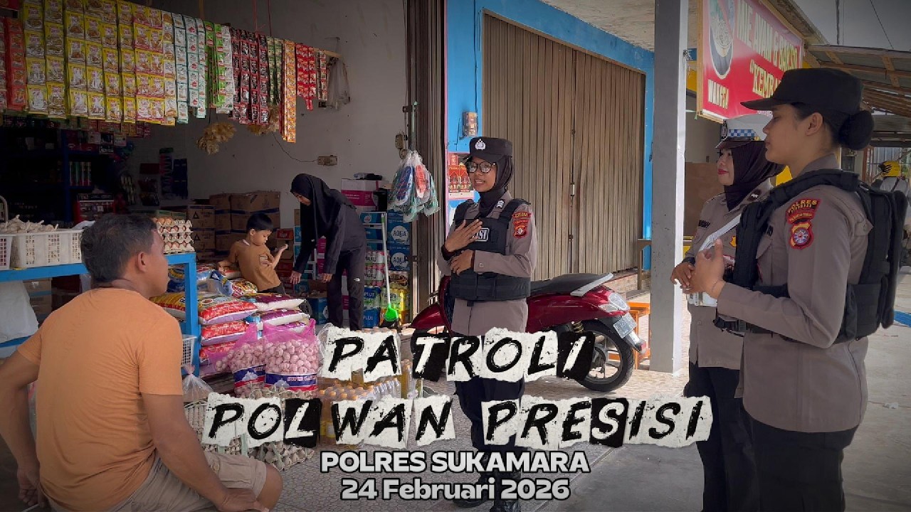 PATROLI POLWAN PRESISI POLRES SUKAMARA - 24 Februari 2026