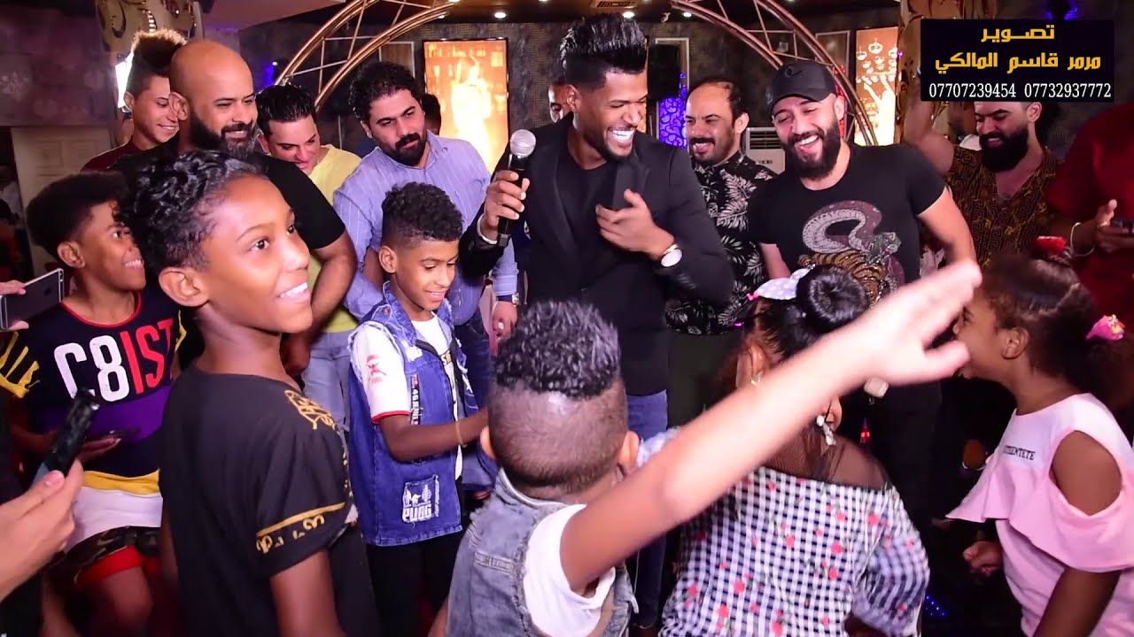 نجوم الفن العراقي يحظرون حفل زفاف سعد ابراهيم المحمداوي الف مبروك