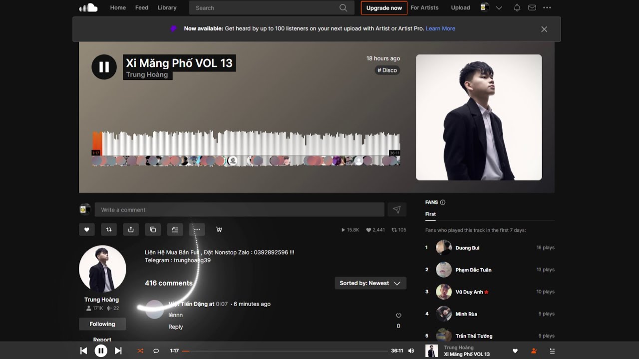 XI MĂNG PHỐ VOL 13 - TRUNG HOÀNG MIX | NST BOY PHỐ CỰC CĂNG TRÊN SOUNDCLOUD