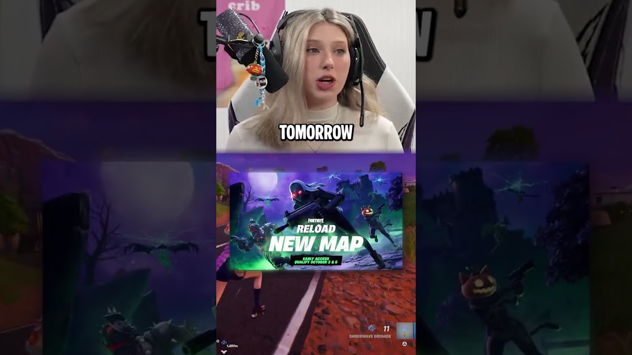 NEW Reload map coming for Fortnitemares! 😍 