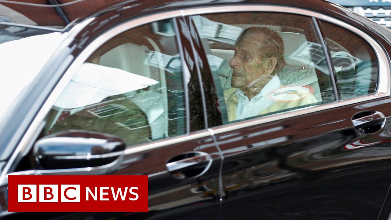 Prince Philip leaves hospital after a month - BBC News