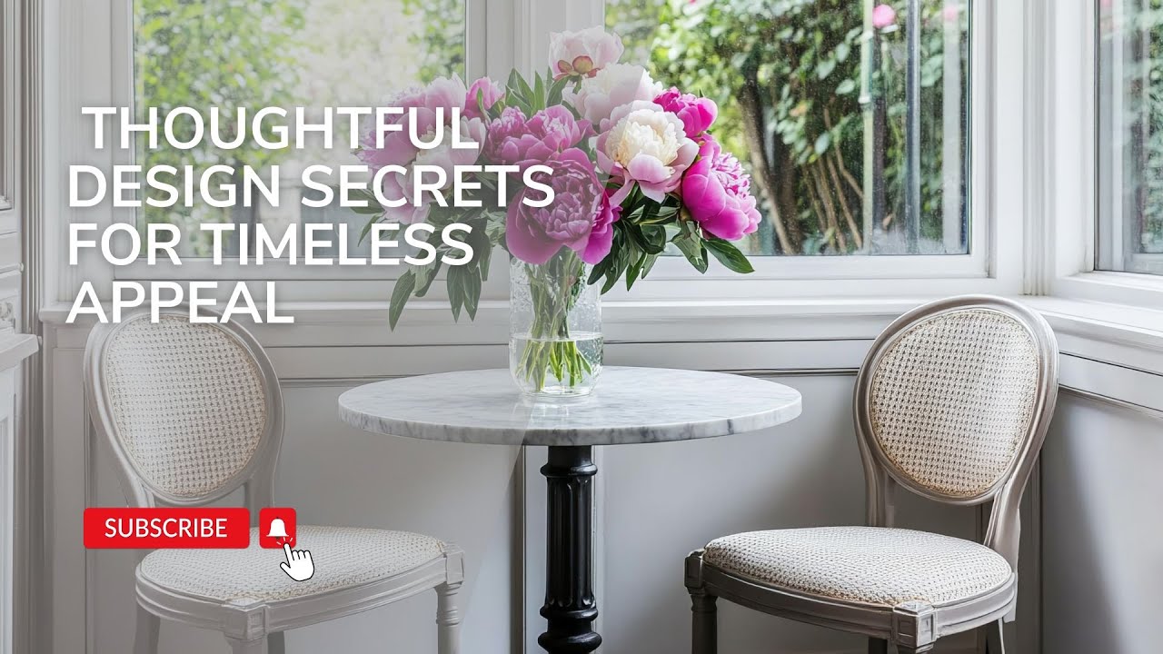 Parisian Elegance in a Small Home: Thoughtful Design Secrets for Timeless Appeal