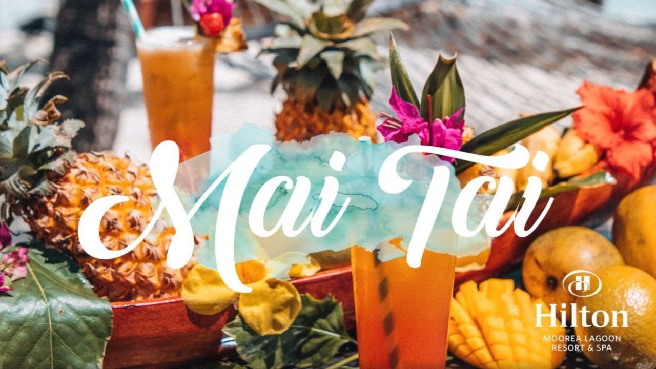 Mai Tai Cocktail Recipe from Hilton Moorea Lagoon Resort & Spa