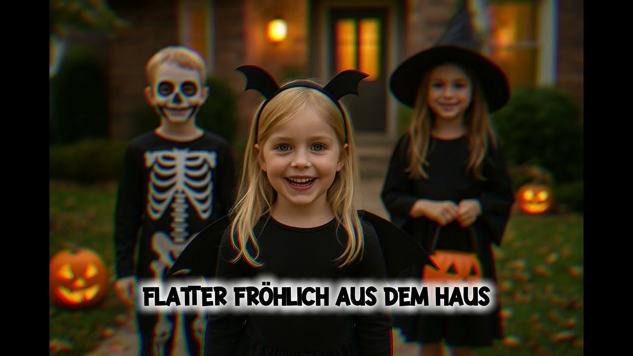 Ich geh heut als Fledermaus 🦇 | Kinderlied zu Halloween 🎃 | Xuxulina Kindermusik | S&uuml;&szlig;es oder Saures